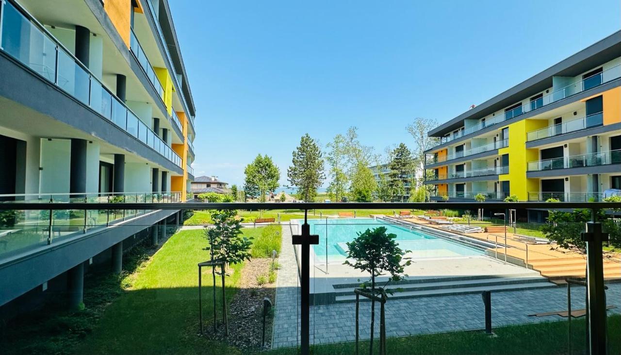 Medences Panoramas Balatom Apartman Siófok Kültér fotó